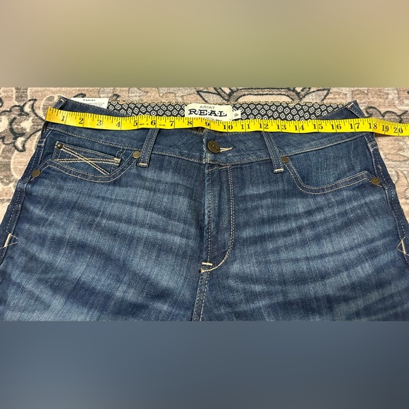 NEW Ariat Womens Jeans Size 32R Real Denim Perfect Rise Bootcut Western Rodeo - Picture 5 of 7